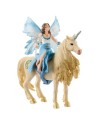 Schleich Bayala 42508 Eyela Riding On Golden Unicorn