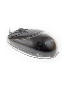 NGS Vip Mouse Black - Ratón óptico con cable USB 800 DPI - scroll, color: negro: Kiwiku.com: Informática