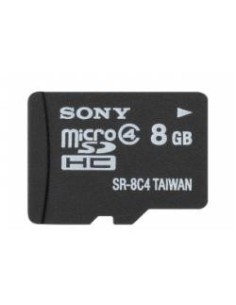 Sony SR8A4 - Tarjeta microSDHC de 8 GB (clase 4, adaptador SD), negro: Sony: Kiwiku.com: Informática