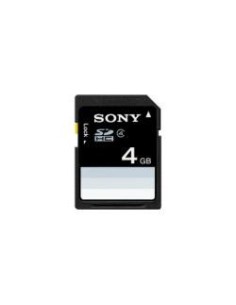Sony SF4N4 - Tarjeta de memoria SecureDigital de 4 GB (SDHC, clase 4, 15 MB/s), negro: Sony: Kiwiku.com: Informática