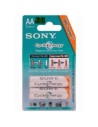 Sony nhaab2k - pilas recargables cycle energy blue ni-mh aa 1.2 volts, 2000 mah, 2 unidades