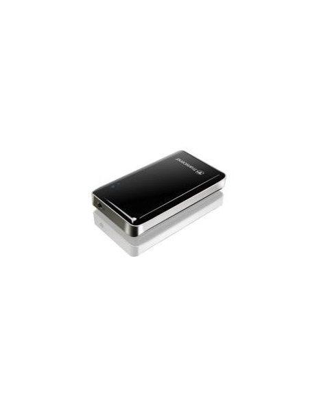 Transcend StoreJet - Disco Duro Sólido externo de 64 GB con WiFi para iPad y Tabletas Android (NAS Inalámbrico, 90 gramos, 6 hr
