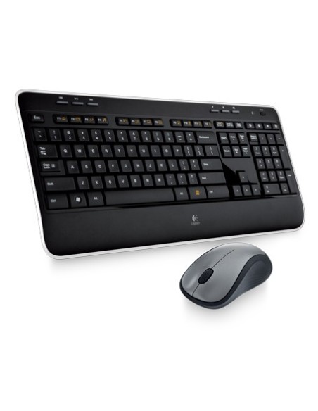 Logitech MK520 - Pack de teclado y ratón (QWERTY español, inalámbrico), negro: Logitech: Kiwiku.com: Informática