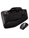 Logitech mk710 - pack de teclado y ratón (qwerty español, inalámbrico), negro