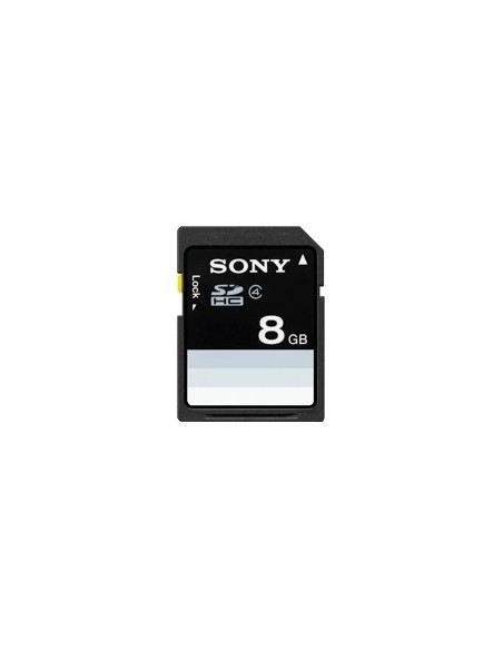Sony SF8N4 - Tarjeta de memoria SecureDigital de 8 GB (SDHC, 15 MB/s, clase 4), negro: Sony: Kiwiku.com: Informática