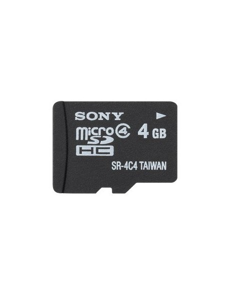 Sony SR4A4 - Tarjeta microSD de 4 GB ( clase 4), negro: Sony: Kiwiku.com: Informática