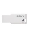 Sony micro vault style - memoria usb, 4 gb, led light, color blanco