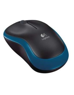 Logitech M185 - Ratón inalámbrico (Óptico, 2.4 GHz, USB), Azul: LOGITECH: Kiwiku.com: Informática