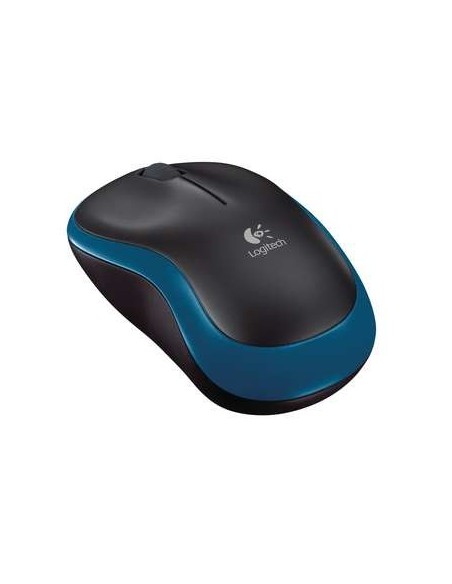 Logitech M185 - Ratón inalámbrico (Óptico, 2.4 GHz, USB), Azul: LOGITECH: Kiwiku.com: Informática