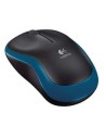 Logitech m185 - ratón inalámbrico (Óptico, 2.4 ghz, usb), azul