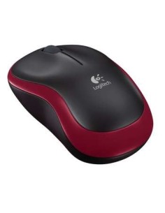 Logitech M185 - Ratón inalámbrico, 2.4 GHz, rojo: LOGITECH: Kiwiku.com: Informática