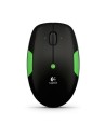 Logitech m345 - ratón inalámbrico, color negro/ verde