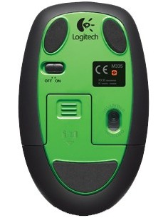 Logitech M345 - Ratón inalámbrico, color negro/ verde: LOGITECH: Kiwiku.com: Informática 2