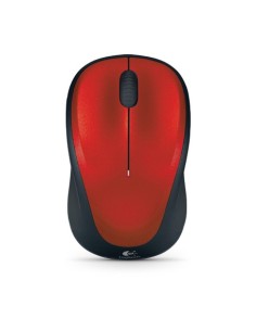 Logitech M235 - Ratón inalámbrico compacto, color rojo/ negro: LOGITECH: Kiwiku.com: Informática