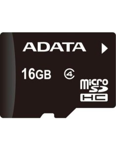 ADATA 16GB microSDHC - Tarjeta de memoria (16 GB, Micro Secure Digital High-Capacity (MicroSDHC), 14 MB/s, Negro, FCC, CE, BSMI