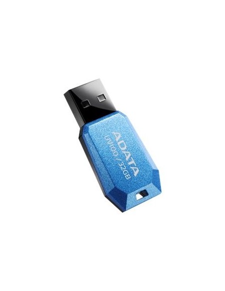 ADATA DashDrive UV100 32GB - Memoria USB (32 GB, USB 2.0, Capless, 19 mm, 41 mm, 6 mm) Azul: Kiwiku.com: Informática