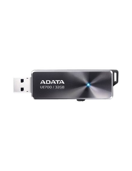 ADATA UE700 32GB - Memoria USB (32 GB, USB 3.0, 190 MB/s, Tapa, Negro, 6,5 cm): Kiwiku.com: Informática