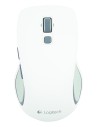 Logitech m560 - ratón inalámbrico, 2.4 ghz, blanco