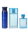 Ajmal Blu Darkova Sada Eau de Parfum Eau de Parfum Blu 90ml + Blu Deodarant 200ml Set Regalo