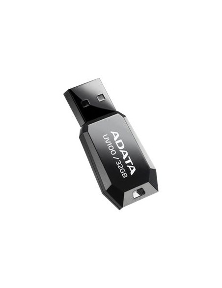 ADATA DashDrive UV100 32GB - Memoria USB (32 GB, USB 2.0, Capless, 19 mm, 41 mm, 6 mm) Negro: Kiwiku.com: Informática
