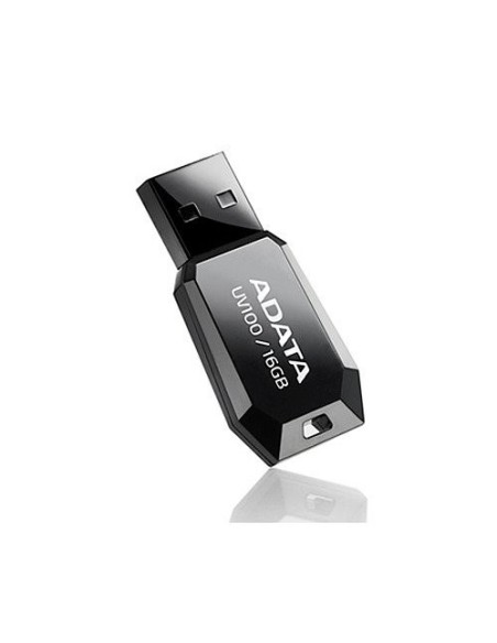 ADATA 16GB UV100 - Memoria USB (16 GB, USB 2.0, Capless, 41 mm, 19.3 mm, 5.8 mm) Negro: Kiwiku.com: Informática