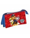Estuche Portatodo Triple de Paw Patrol la Patrulla Canina Rojo