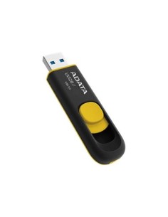AData 64GB DashDrive UV128 - Memoria USB de 64 GB, negro y amarillo: Kiwiku.com: Informática
