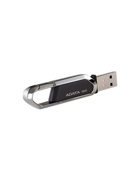 ADATA S805 32GB - Memoria USB de 32 GB (USB 2.0, girar), negro y plateado: Kiwiku.com: Informática