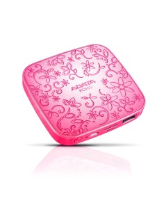 Bateria externa PowerBank APC500-5000M-5V-CPK Rosa APC500-5000M-5V-CPK kiwiku.com 2