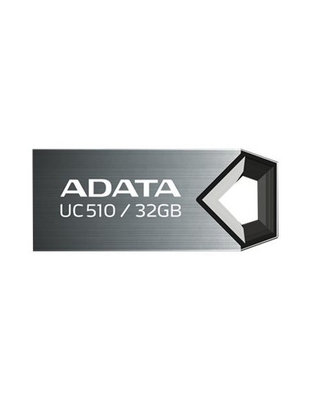 ADATA 8GB DashDrive UC510 - Memoria USB (8 GB, USB 2.0, Capless, Titanio, Aluminio, 1,2 cm): Kiwiku.com: Informática