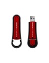 Adata 32gb s107 - memoria usb (32 gb, usb 3.0, 100 mb/s, tapa, rojo, caucho)