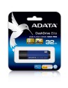 Adata as102p-32g-rbl - memoria usb de 32 gb (usb 3.0, tapa, 90 mb/s), azul