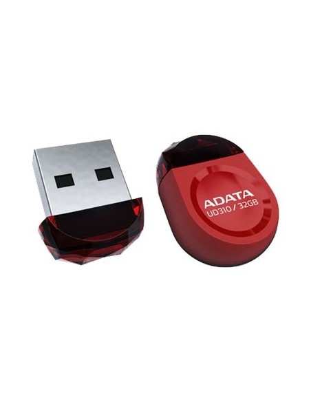 ADATA 32GB UD310 - Memoria USB (32 GB, USB 2.0, Tapa, Rojo, Resistente al agua, 0 - 45 °C): Kiwiku.com: Informática