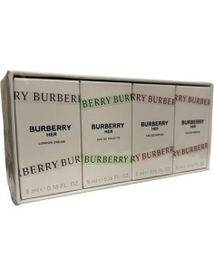 Burberry Miniature Set Regalo 2 X 5ml Burberry Eau de Parfum + 5ml Burberry Her Eau de Toilette + 5ml Burberry Her London Dream 2
