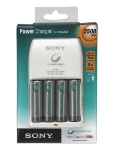 Sony BCG-34HH4EN- Cargador de pilas recargables: Kiwiku.com: Electrónica