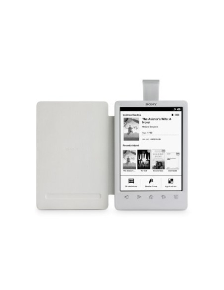 Sony PRSACL30W - Funda para ebook PRS-T3 (cubierta con luz), color blanco: Kiwiku.com: Electrónica