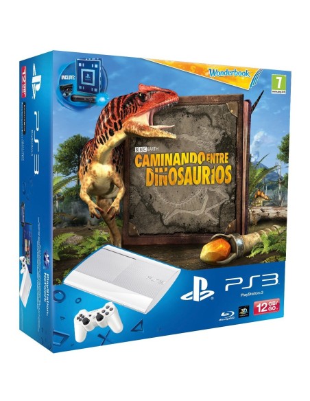 PlayStation 3 - Consola 12 GB, Color Blanco + Caminando Entre Dinosaurios: Kiwiku.com: Videojuegos