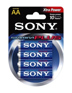 Kiwiku.com: Sony Stamina Plus - Pilas (Alcalino, Cilíndrico, 1, 5V) Azul - Electrónica