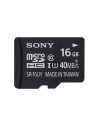 Sony sr16uya - tarjeta microsd de 16 gb (uhs-i, clase 10, 40 mb/s), negro
