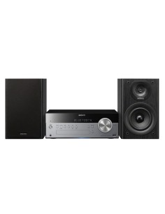 Sony CMT-SBT100 - Microcadena de 50W (50 W, CD, FM/AM, Bluetooth, NFC, USB, estéreo), Negro y Plateado - Electrónica - Kiwiku.c