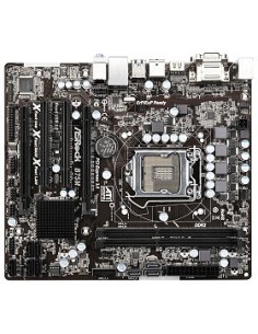 Asrock B75M R2.0 - Placa base (DDR3-SDRAM, DIMM, 1066, 1333, 1600 MHz, Intel, Core i3, Core i5, Core i7, Socket H2 (LGA 1155)):