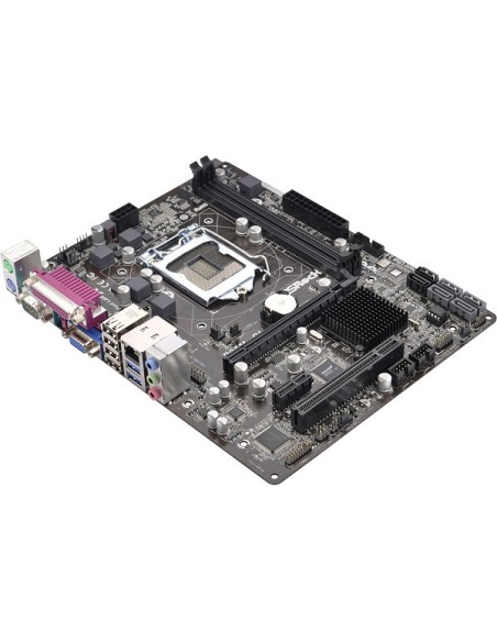 ASRock B85M-GL - Placa base (DDR3-SDRAM, DIMM, Dual, Intel, Celeron, Core i3, Core i5, Core i7, Pentium, Xeon, Socket H3 1150):