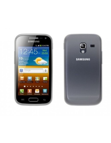 4-OK Protek - Funda para Samsung Galaxy ACE 2, Transparente: Kiwiku.com: Electrónica