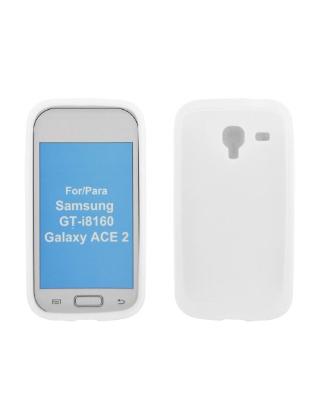 4-Ok FTGA2B - Funda para Samsung Galaxy Ace 2, color blanco - Electrónica - Kiwiku.com