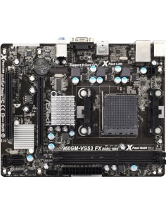 Asrock 960GM-VGS3 FX - Placa base: ASRock: Kiwiku.com: Informática