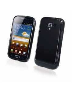 Muvit MUSKI0075 - Funda minigel para Samsung Galaxy Ace 2 i8160, negro - Electrónica - Kiwiku.com