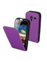 Muvit musli0129 - funda slim + protector de pantalla para samsung galaxy ace 2 i8160, lila