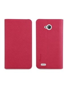Muvit MUSNS0007 - Funda slim folio con función soporte para bq Aquaris 4, rosa/negro - Electrónica - Kiwiku.com 2