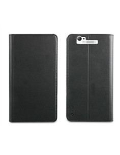 Muvit MUSNS0011 - Funda slim folio con función soporte para bq Aquaris 5.7, negro: Kiwiku.com: Electrónica 2