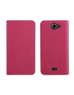 Muvit MUSNS0012 - Funda slim folio con función soporte para bq Aquaris 5 HD, rosa/negro: Kiwiku.com: Electrónica 2